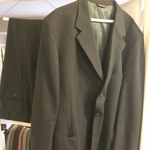 3 button Charcoal Suit